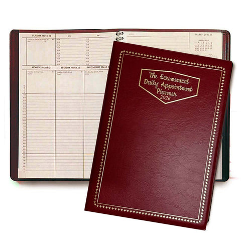 Ecumenical Daily Appointment Planner - 2026 - Gerken's Religious Supplies