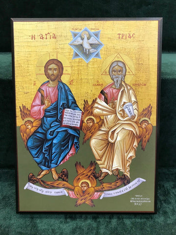 Holy Trinity Icon - Large - Gerken's Religious Supplies