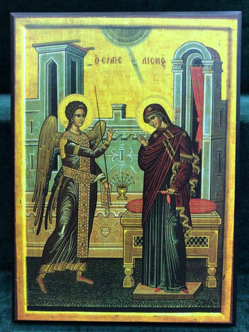 The Annunciation Icon - Large - Gerken's Religious Supplies