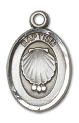 Baptism Sterling Silver Medal - Gerken's Religious Supplies