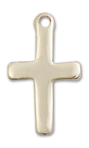 Cross 14kt Gold Medal - Gerken's Religious Supplies