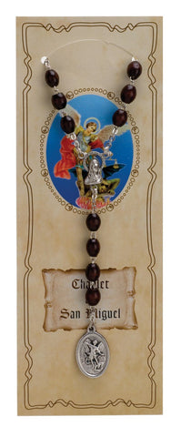 St. Michael Chaplet in Spanish - Gerken's Religious Supplies