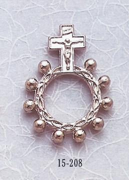 Silver Rosary Ring - Gerken's Religious Supplies