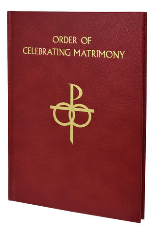 The Order of Celebrating Matrimony - Leather - Gerken's Religious Supplies