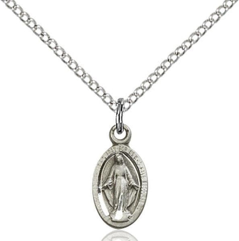 Miraculous Sterling Silver Pendant - Gerken's Religious Supplies