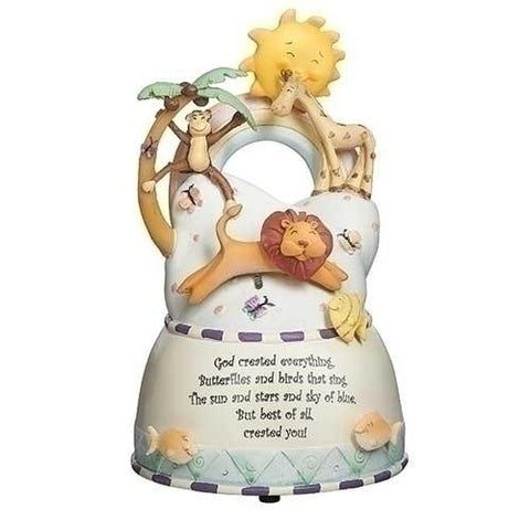 God Created Everything Musical Figurine - Gerken's Religious Supplies