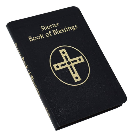 Shorter Book of Blessings - Black Leather Cover - Gerken's Religious Supplies