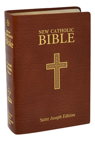 St. Joseph New Catholic Deluxe Gift Edition, Medium - Brown - Gerken's Religious Supplies
