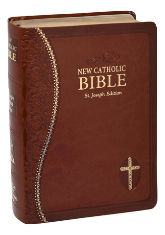 St. Joseph New Catholic Gift Edition, Medium Size - Brown - Gerken's Religious Supplies