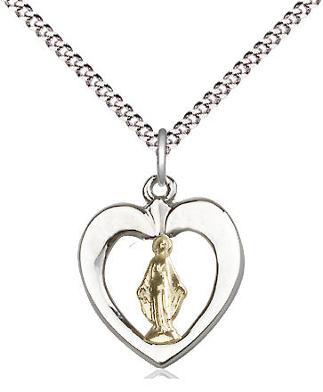 Miraculous Sterling Silver Pendant - Gerken's Religious Supplies