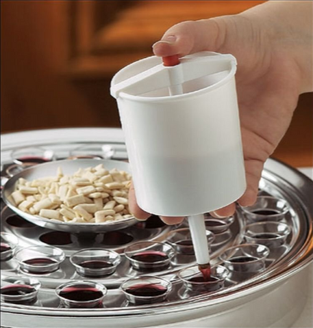 Push Button Communion Cup Filler - 9 oz. - Gerken's Religious Supplies`