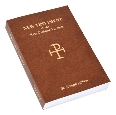 St. Joseph New Catholic Version New Testament - Brown - Gerken's Religious Supplies