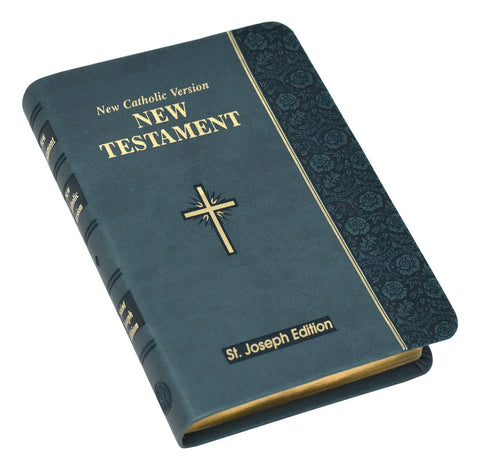 St. Joseph New Catholic Version New Testament - Slate - Gerken's Religious Supplies