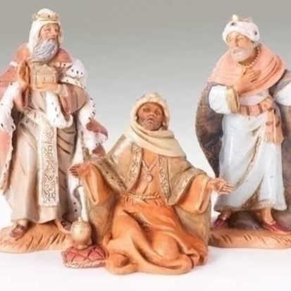 3 Kings 5" Nativity Figure Set