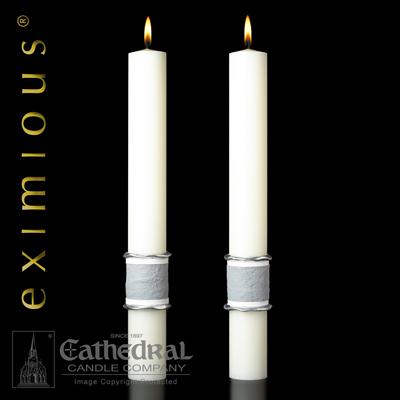 Way of the Cross Side Candles 2-1/2" x 12"