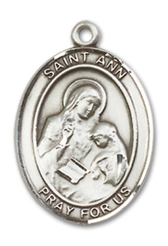 St. Ann Sterling Silver Medal