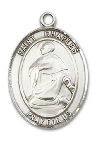 St. Charles Borromeo Sterling Silver Medal