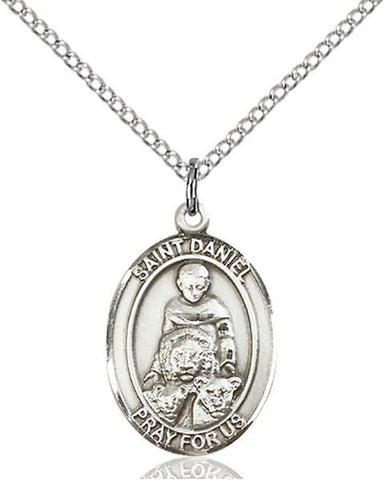 St. Daniel Sterling Silver Pendant - Gerken's Religious Supplies