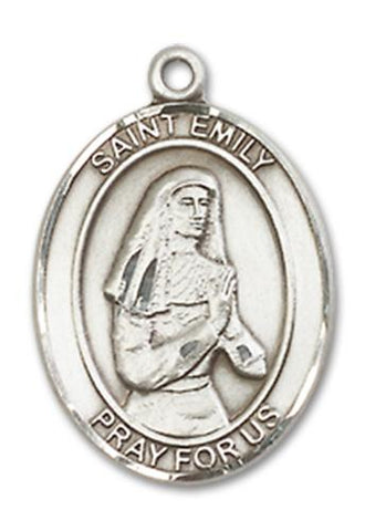 St. Emily De Vialar Sterling Silver Medal
