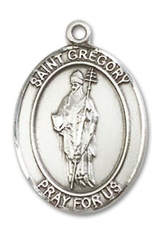 St. Gregory the Great Sterling Silver Medal