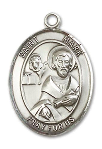 St. Mark the Evangeli Sterling Silver Medal