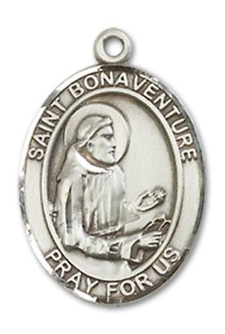 St. Bonaventure Sterling Silver Medal - Gerken's Religious Supplies