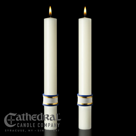 Eternal Glory Side Candles 1-1/2" X 12" - Gerken's Religious Supplies