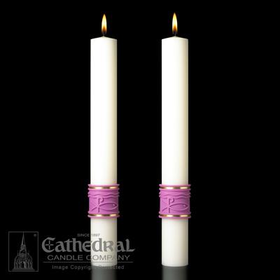 Jubilation Side Candles 1-1/2" x 17" - Gerken's Religious Supplies