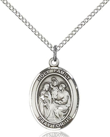Holy Family Sterling Silver Pendant - Gerken's Religious Supplies