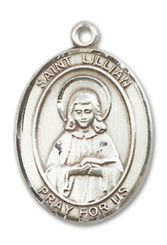 St. Lillian Sterling Silver Medal