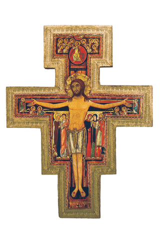 San Damiano Cross 17" - Gerken's Religious Supplies