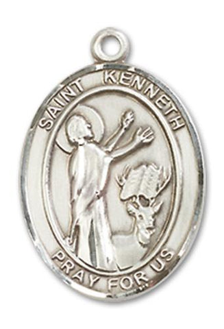 St. Kenneth Sterling Silver Medal