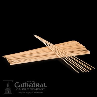 Wood Lighting Sticks - Thin, 1,000 Count - Gerken's Religious Supplies