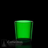 15 Hour Votive Glasses - Multiple Color Options - Gerken's Religious Supplies