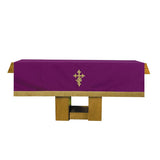 Three Piece Reversible Parament Set - Purple/Green - Gerken's Religious Supplies