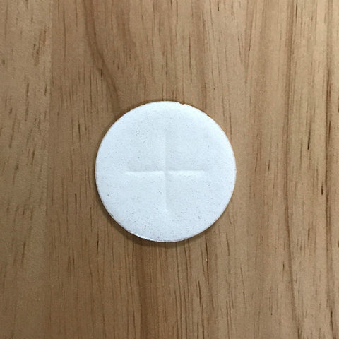1-3/8" White Altar Bread - Gerken's Religious Supplies