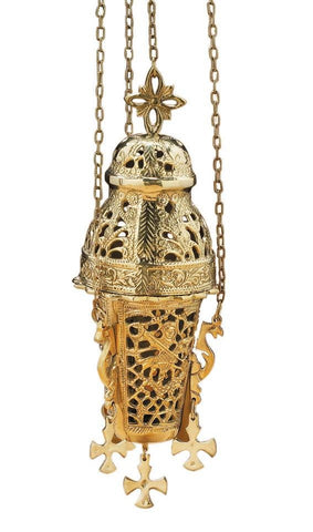 Ornate Hanging Incense Burner - Gerken's Religious Supplies