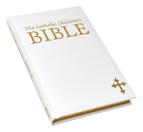 Catholic Children's Bible Gift Edition - White - Gerken's Religious Supplies