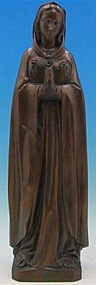 Rose Mystica Outdoor Statue with Bronze Finish, 24" - Gerken's Religious Supplies