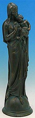 Madonna and Child Outdoor Statue with Bronze Finish, 24" - Gerken's Religious Supplies