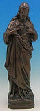 Sacred Heart of Jesus Outdoor Statue with Bronze Finish, 24" - Gerken's Religious Supplies