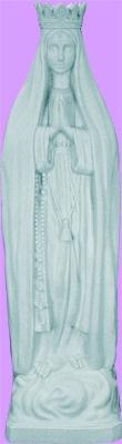 Pilgrim Virgin Outdoor Statue with Granite Finish, 24" - Gerken's Religious Supplies