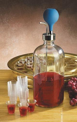 Glass Communion Cup Filler - 32 oz. - Gerken's Religious Supplies