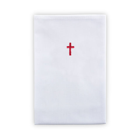 Red Cross Lavabo Towel - 100% Cotton