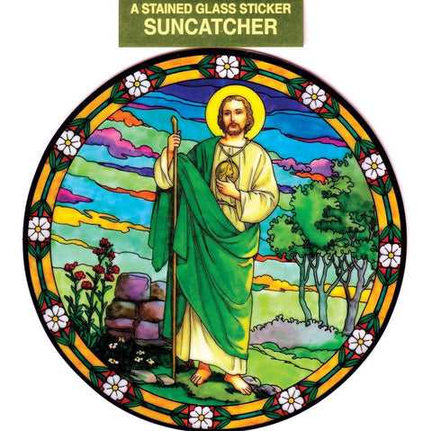 St. Jude Static Sticker - Gerken's Religious Supplies