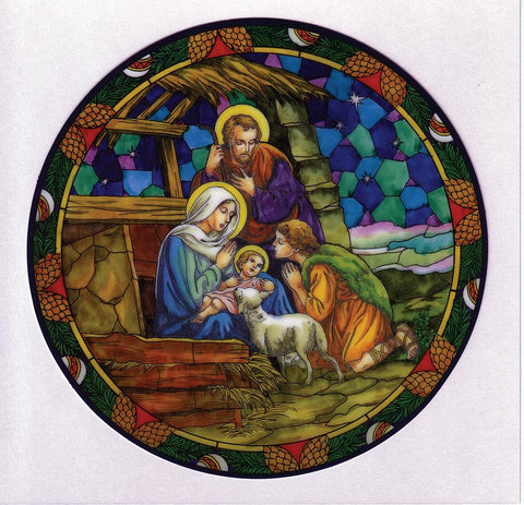 Nativity Static Sticker - Gerken's Religious Supplies