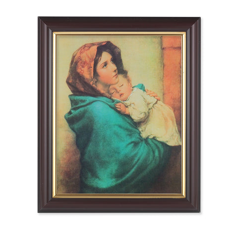 Light of the World Walnut Framed Art - Gerken's Religious Supplies