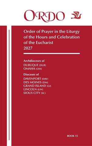 2027 ORDO #15 - Dubuque & Omaha - Gerken's Religious Supplies