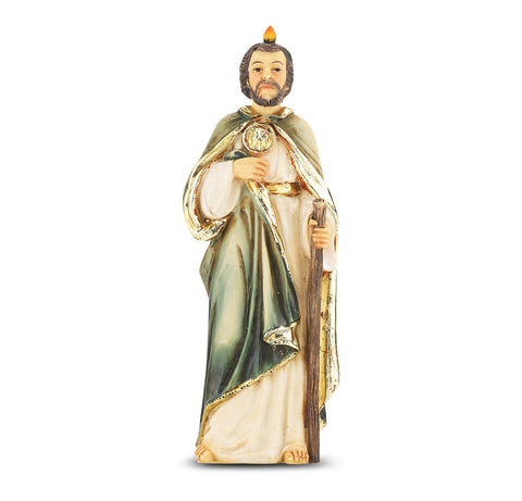 Saint Jude of Thaddeus Resin Statue - Gerken's Religious Supplies