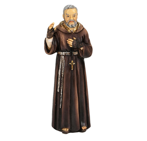 Saint Pio Resin Statue - Gerken's Religious Supplies